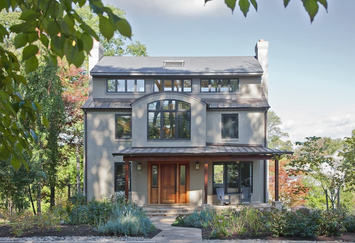 CHECA Architects PC, Exterior, Addition, Renovation, Arlington, VA