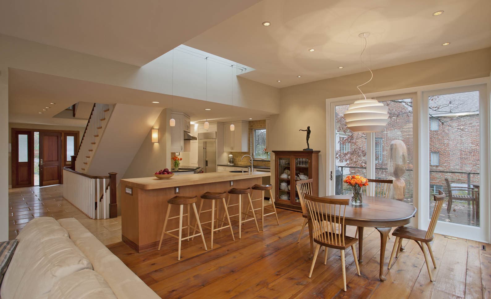 CHECA Architects PC, Dining Room, Addition, Renovation, Arlington, VA