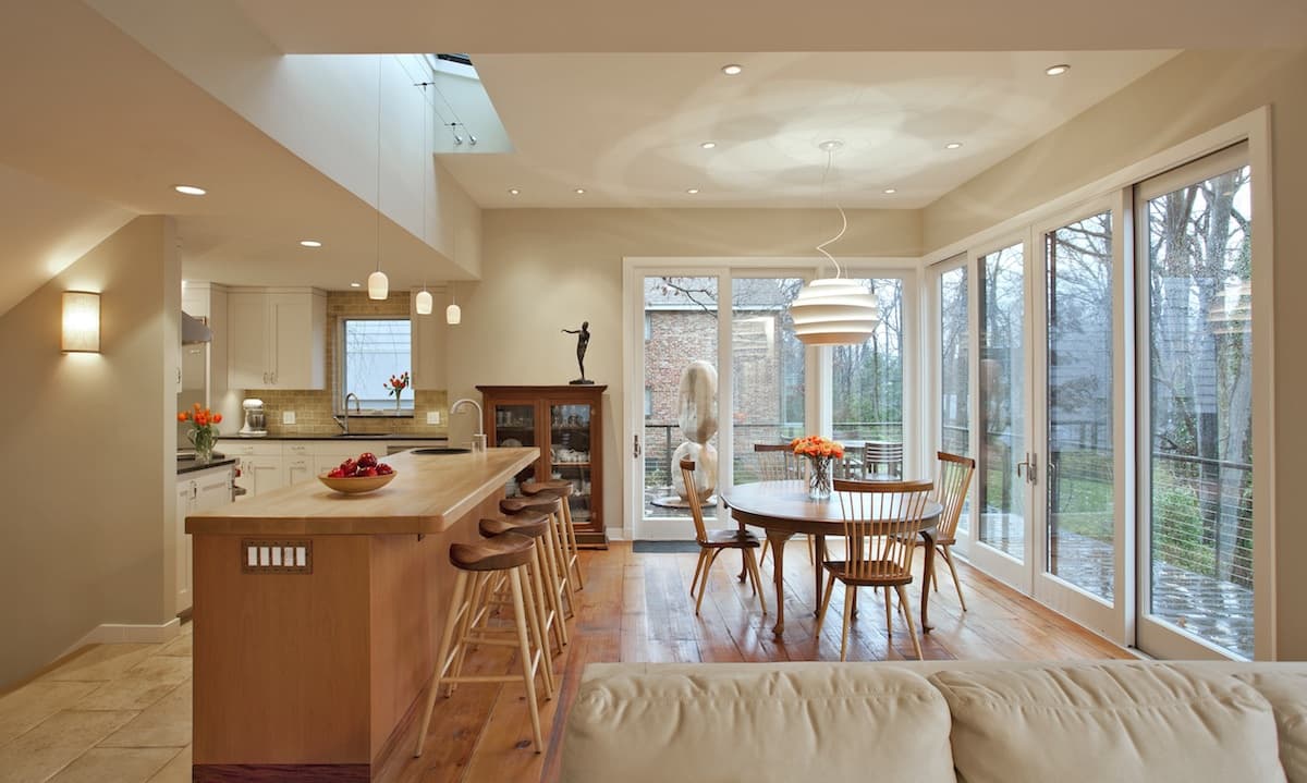 CHECA Architects PC, Dining Room, Addition, Renovation, Arlington, VA