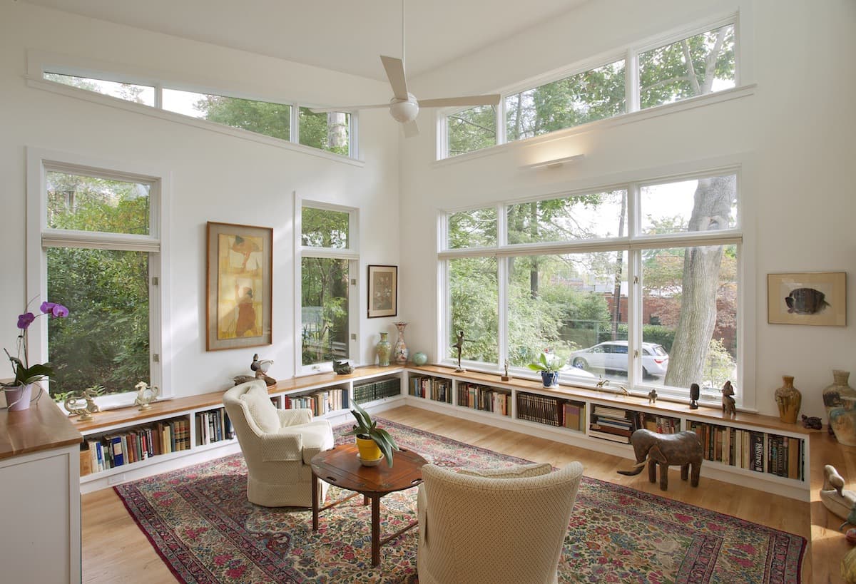 CHECA Architects PC, Living Room, Addition, Palisades, Washington, DC