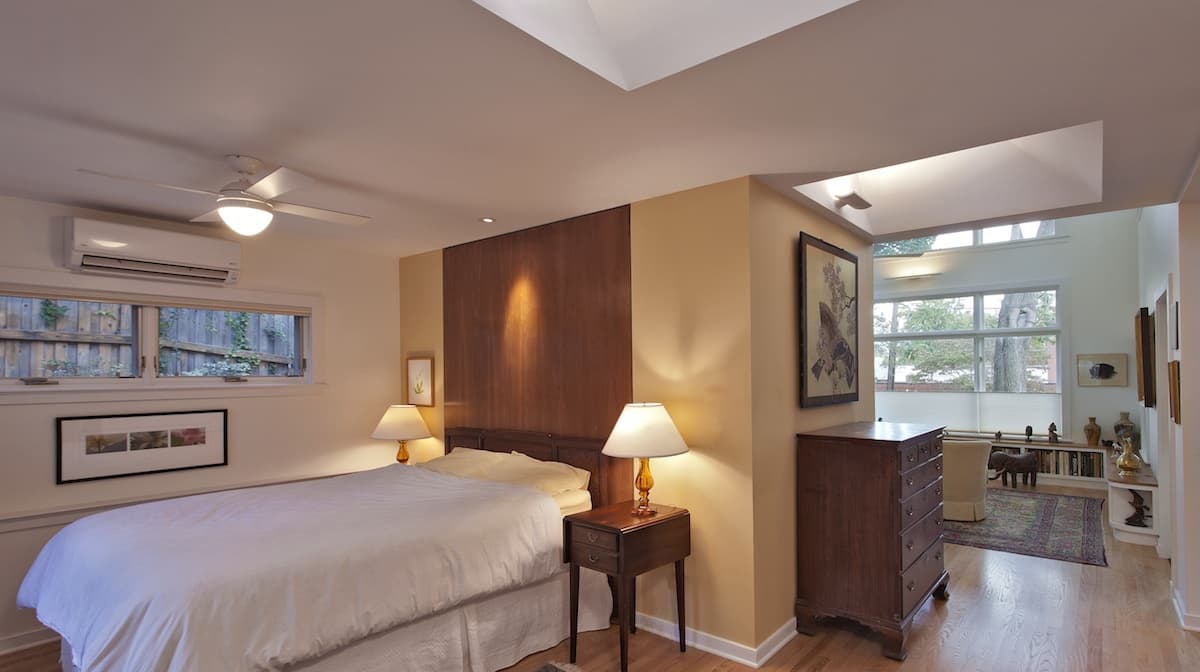 CHECA Architects PC, Bedroom, Addition, Palisades, Washington, DC
