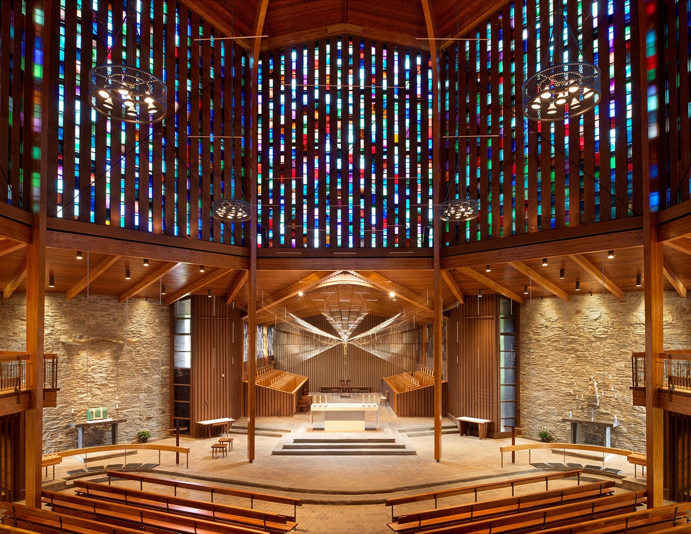 Church of St. Gregory the Great at Portsmouth Abbey Interior
