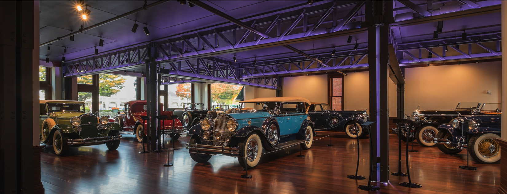 Audrain Auto Museum and Offices Showroom