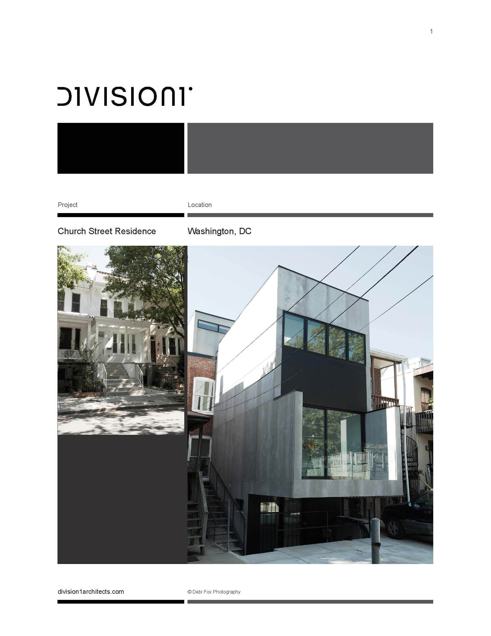 CHURCH STREET RESIDENCE