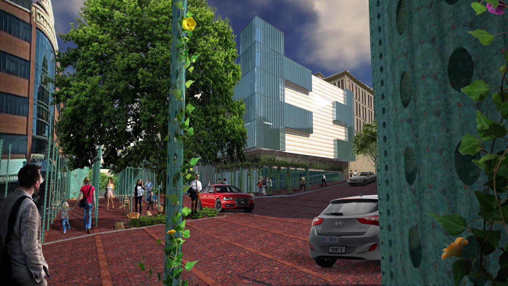 Van Ness Metro Hub Urban Design DC