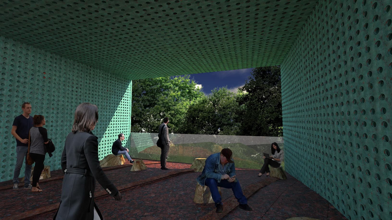 Van Ness Metro Hub Urban Design DC