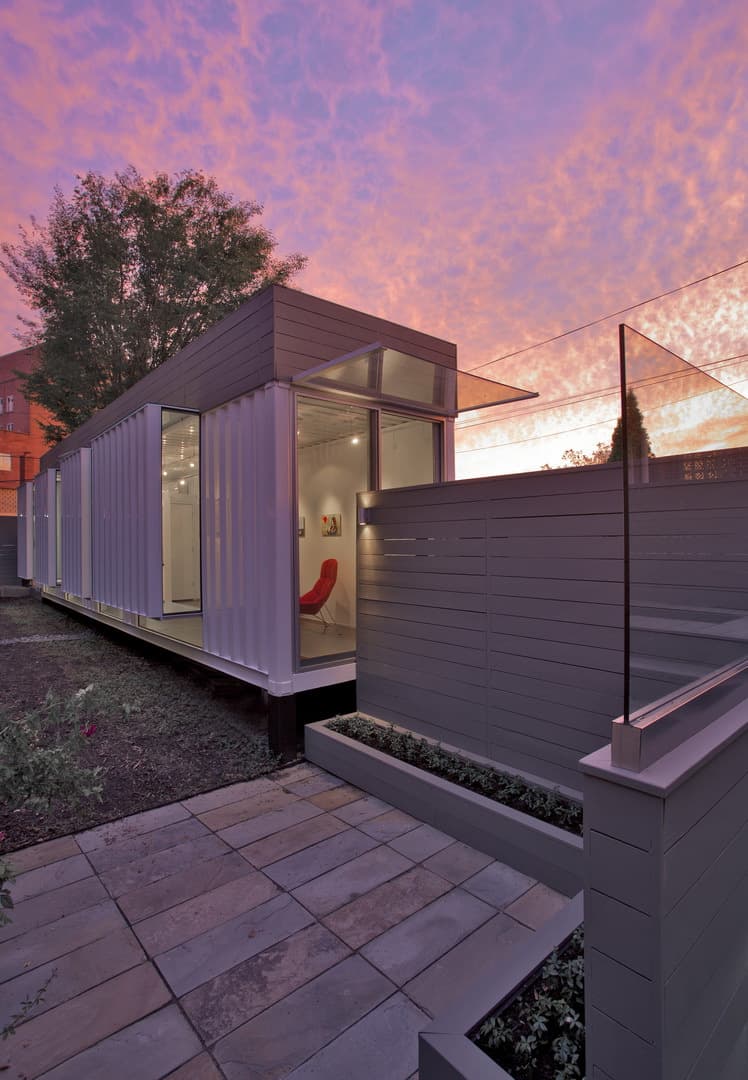 Pomerantz Sea Container Art Gallery