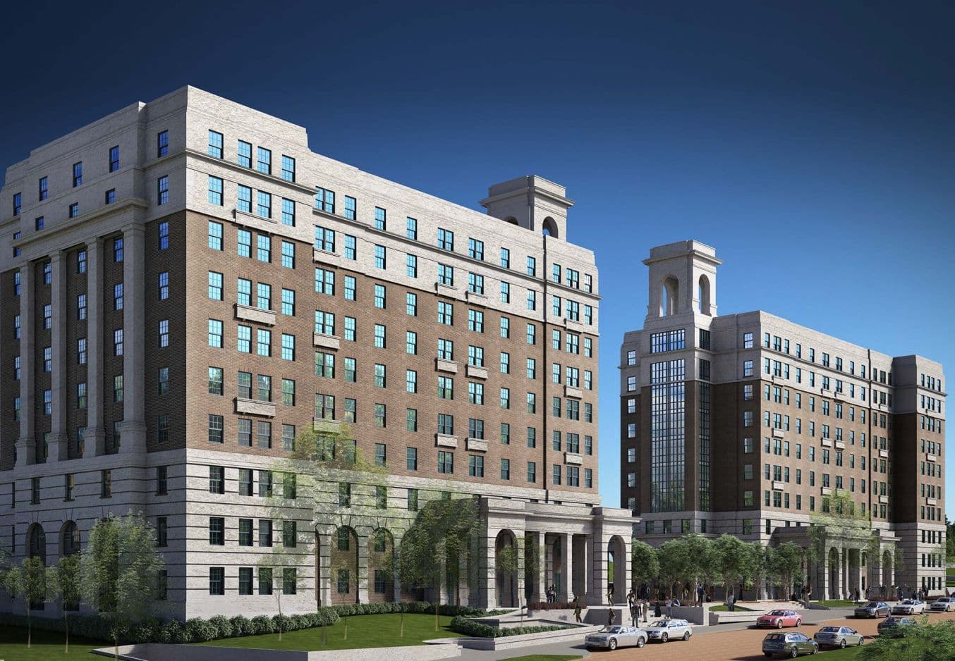 Curry & Frazer Residence Halls, Longwood Univeristy, Farmville, Virginia