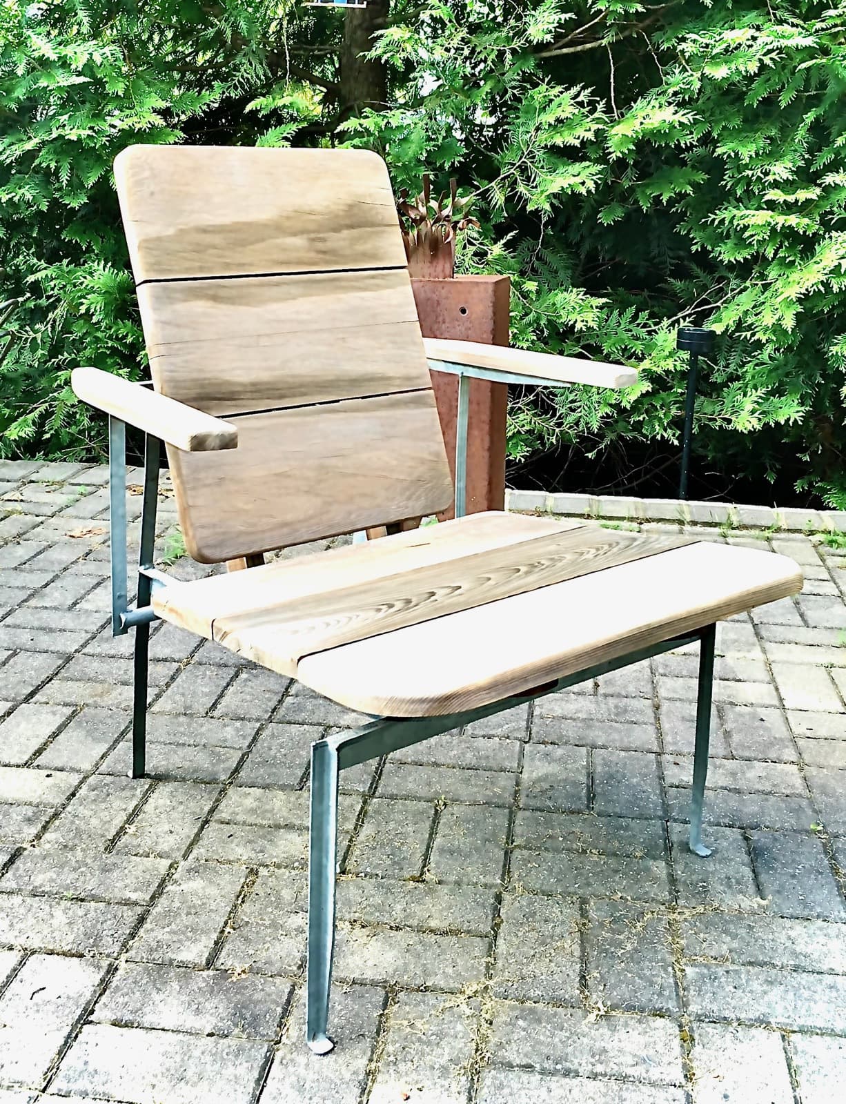 outdoor seating for mountain residence
