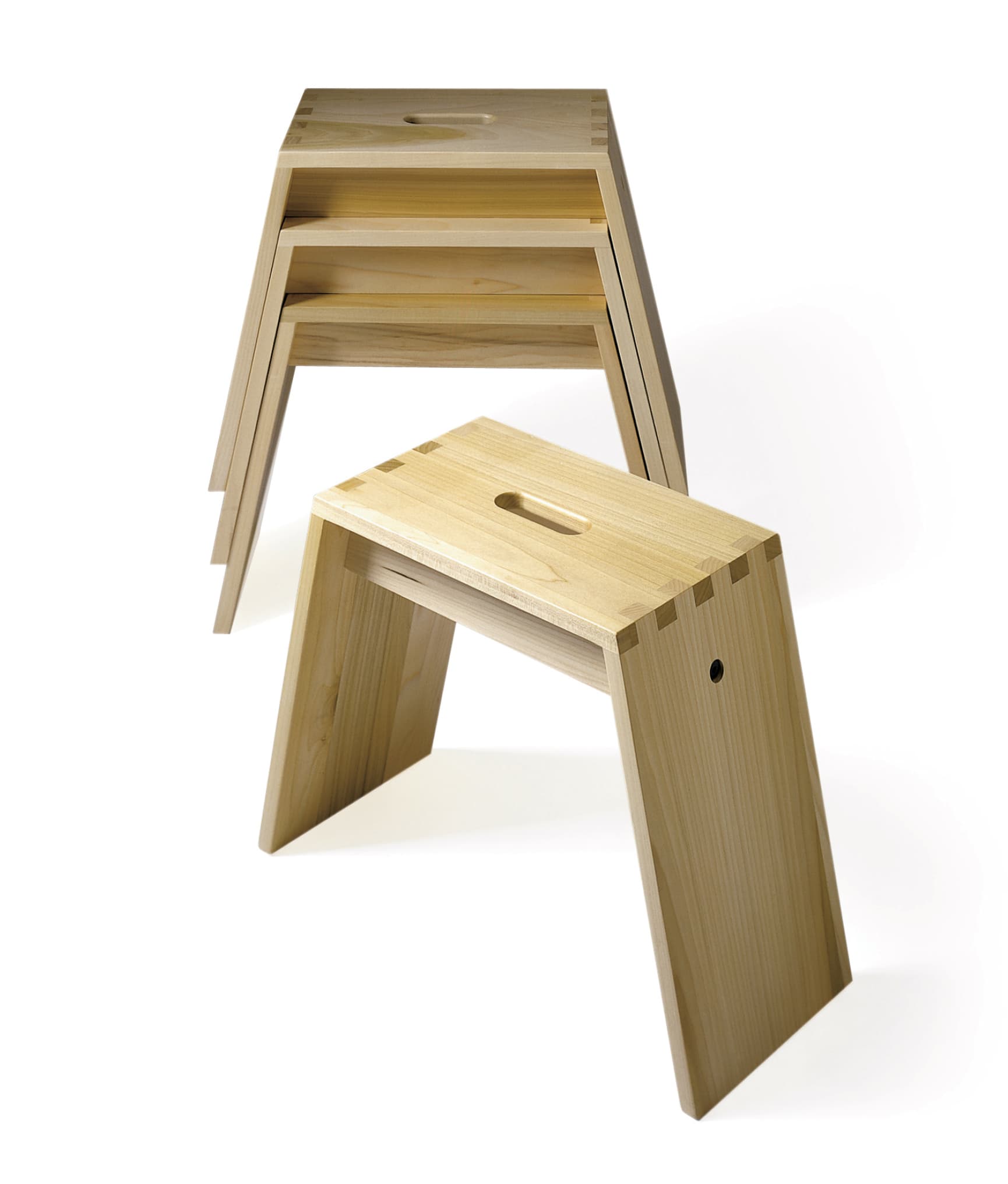 stacking stools for educational programs in museums