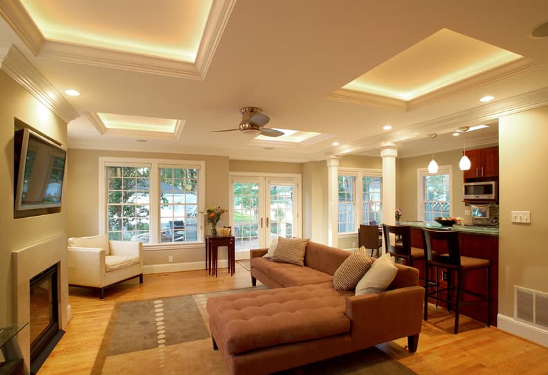 Family room renovation and addition