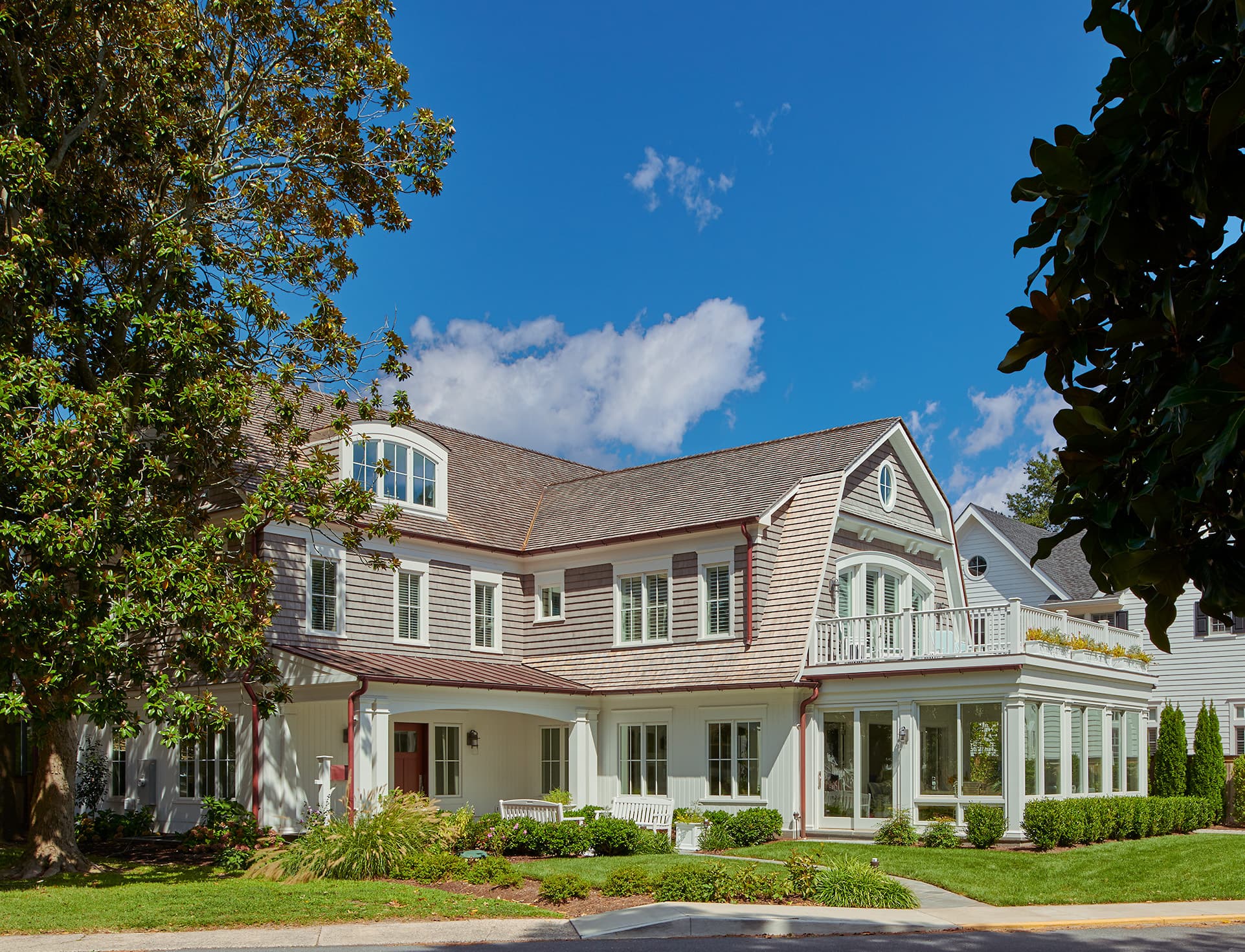 Dutch colonial style with inviting entry and all season room.