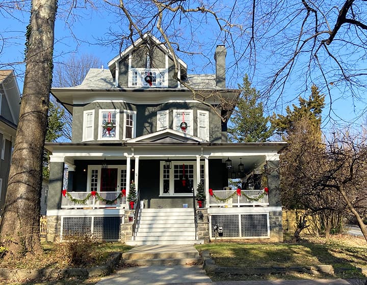 Historic house restoration
