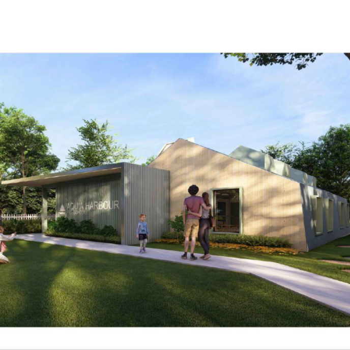 rendering of pre-school