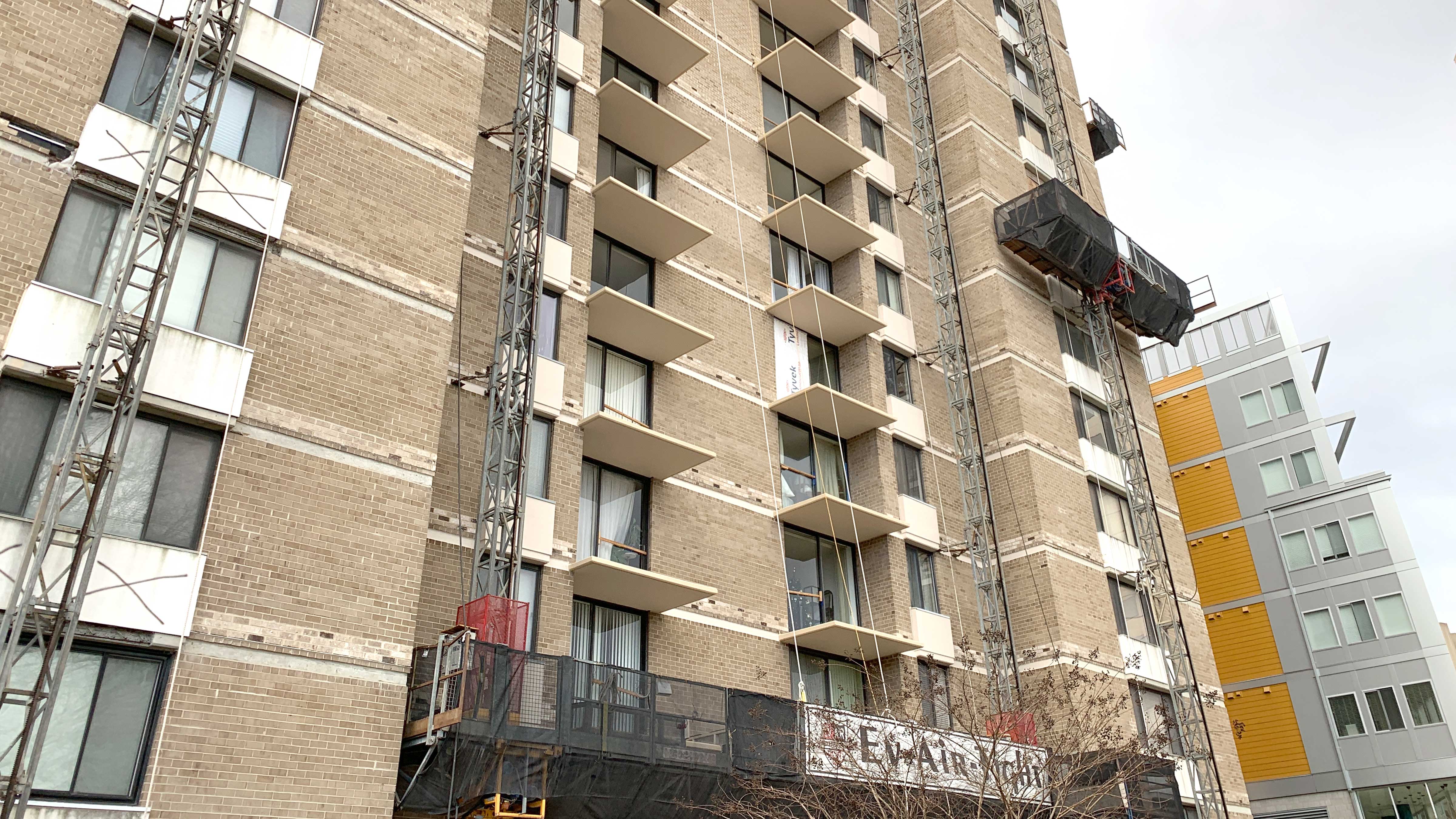 Americana Centre Balcony Façade Repairs