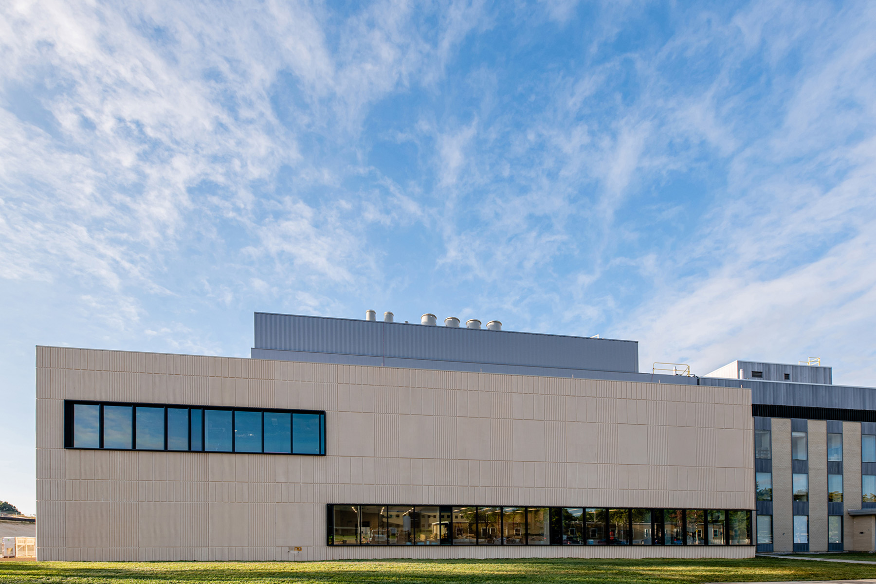 NIST Radiation Physics building exterior by J. Stoughton