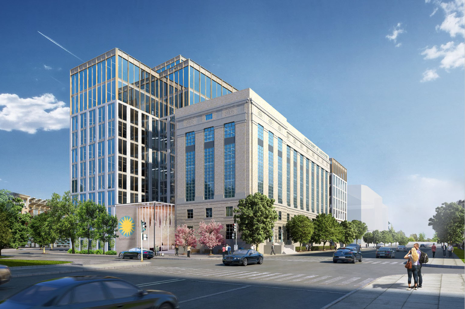 USDA Cotton Annex exterior rendering