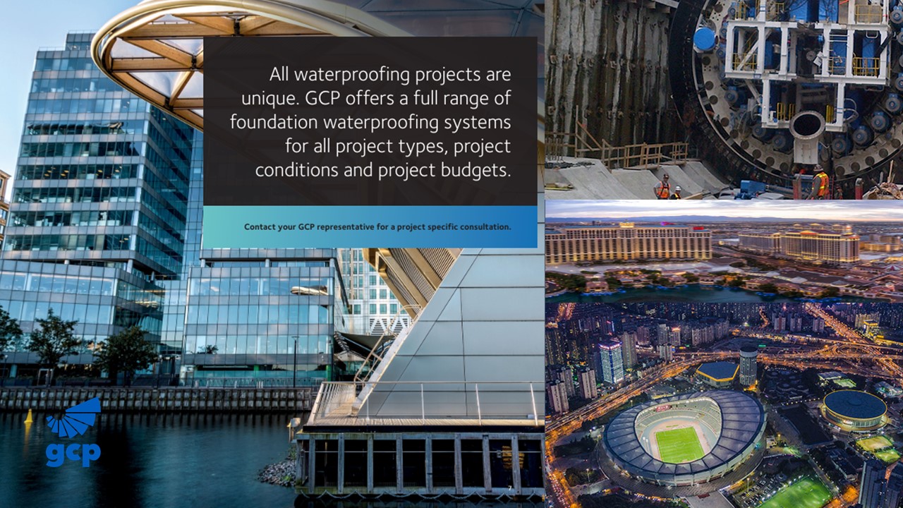 GCP - Commercial Building Envelope (Waterproofing, Air & Vapor Barriers)
