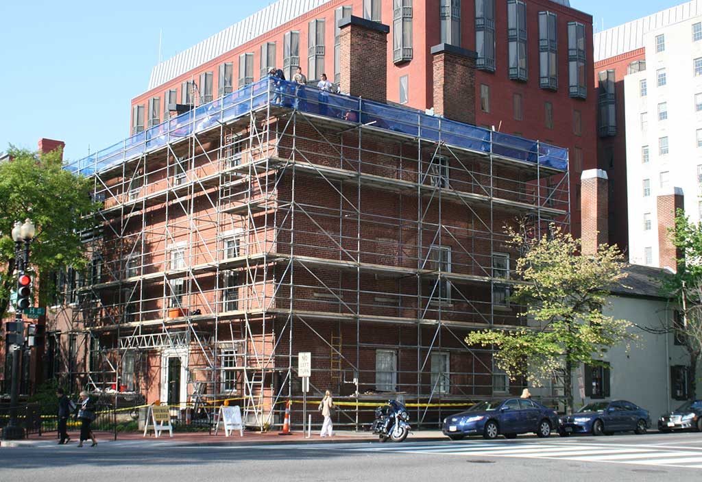 Exterior Restoration at Stephen Decatur House