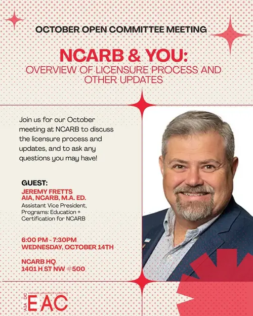 NCARB and EAC Poster 